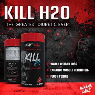 insane labz PSYCHOTIC DIURETIC KILL H2O | EXTREME DIURETIC FOR WATER LOSS | WEIGHT LOSS