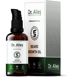 Dr. Alies Professional Advanced Beard & Mustache Growth Oil for Men | 20x Faster Growth and Thick Beard Hair Oil