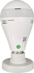 AVOIHS 1080P HD 360 Panoramic Wireless CCTV Camera Smart LED Bulb Holder Supports 32GB Security Camera