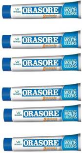 Orasore Mouth Ulcer Gel (Pack of 6) - Mint