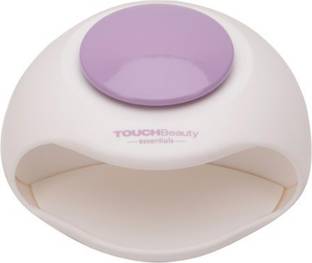 touchbeauty Essentials TB-0889 Portable Nail Dryer With Air and 3UV LED Nail Lamp | Mini Size Fashionable and Easy to Carry | Suitable for both Finger Nails and Toe Nails Drying Nail Polish Dryer