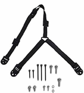 Safe-o-kid TV Anti Fall Safety StrapsFurniture Baby Proof Wall Anchor Kit Adjustable Heavy Duty Earthquake Resistant Safety Strap, Pack of 2