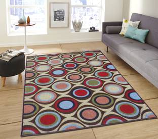 STATUS Blue Polyester Carpet