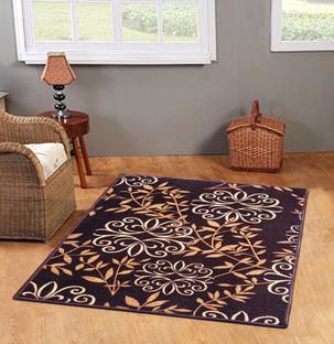 STATUS Brown Polyester Carpet