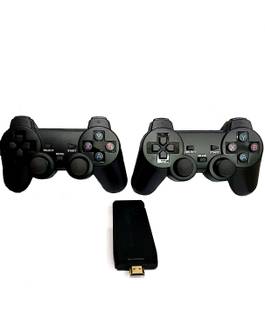 Latest Multi Player Video Game Controller with Game Stick (2 Controller, 1 Game Stick) Limited Edition