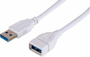 GIPTIP Reversible USB 2.0 1 m 1 Meter Cord-USB2.0/3.0 USB Data Transfer Cord to USB Extension Cable