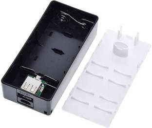 DigiConnect 2X 18650 Dual USB Power Bank External Backup Battery Charger Box Case For Phone Electronic Components Electronic Hobby Kit