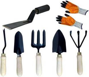 AGT Gardening Tools Set with Gloves Combo Garden Tool Kit Garden Tool Kit
