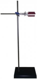 AFJ Base For Retort stand 200mmx125mm (8"x5") with clamp Iron Utility Clamp
