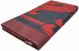 Red Crush Plastic Chatai Mat