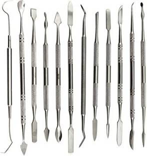 GOLDFINCH Dental Wax Carviers tool kit (Set of 12 Pcs)