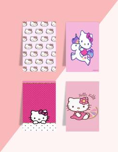 Macro HELLO KITTY SET OF 4 MAGNETIC BOOKMARKS | OFFICIALLY LICENSED Magnetic Bookmark Bookmark