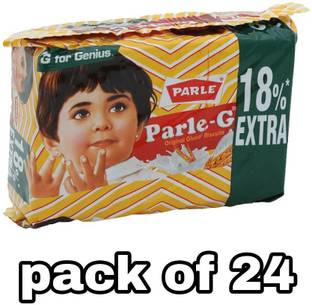 PARLE G glucose biscuit pack of 24 Plain Biscuit
