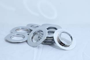 Loom Creations Silver Curtain Rings, Curtain Hooks, Curtain Rods
