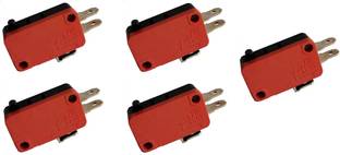WHITEFLIP Set of 5 Microwave Oven Door Micro Switch | Interlock Switch | Door Switch Electronic Components Electronic Hobby Kit
