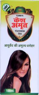 Action Pharma ACTION KESH AMRIT HAIR OIL 100 ML (PACK OF 4) Hair Oil