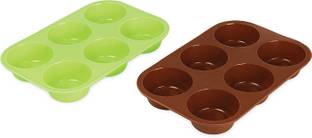 Flipkart SmartBuy Silicone Cupcake/Muffin Mould 6