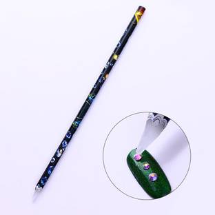 virkart Wax Dotting Pen Pencil Rhinestones Gems Drilling Picking Picker Tips DIY Nail Art Tools