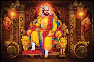 Chhatrapati Shivaji Maharaj Poster Paper Print