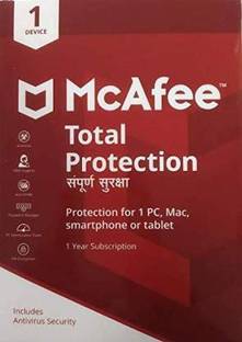 McAfee Total Security 1 User 1 Year (Renewal)