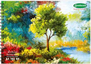 SUNDARAM Artist Drawing Book (Butter Paper) - A4 29.5 x 21 cm Sketch Pad