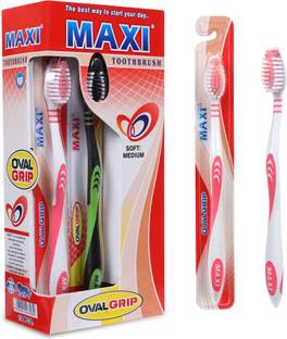 Maxi Oval Grip Soft Toothbrush