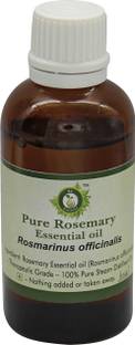 R V Essential Rosemary Essential Oil 30ml- Rosmarinus Officinalis (100% Pure and Natural Steam Distilled)