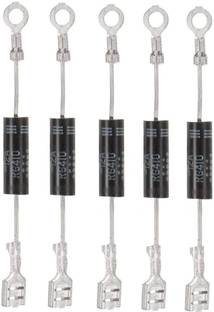 WHITEFLIP HVM12 CL01-12 Microwave Oven High Voltage Diode Rectifier (Set of 5) Electronic Components Electronic Hobby Kit