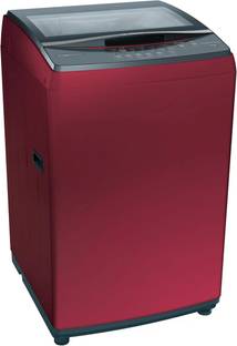 BOSCH 7.5 kg Fully Automatic Top Load Washing Machine Maroon