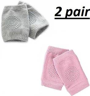 PVA Baby Knee Pads for Crawling, Elbow Safety Protector, Stretchable Anti-Slip Multicolor Baby Knee Pads
