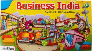 Kiddie Castle Business India Set for Kids, Adults & Family Money & Assets Games Board Game