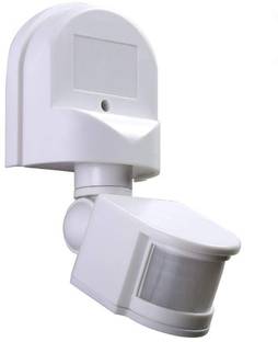 Quick Sense (Qs-11): 180` Wall-Mount LUX , Time , Sensitivity Adjustment Automatic 220V PIR Energy Saving Light and Motion Sensor Switch, White 3 A Motion Sensor Electrical Switch