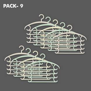 Vozica Plastic Trousers Pack of 9 Hangers For  Trousers