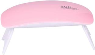Mahantam 6W LED UV Nail Polish Dryer, Mini Foldable Nail Lamp, Nail Polish Dryer Curing Lamp Light Portable, Gel Based Nail Polish For All Kind Of Nail Paints pack of 1 Nail Polish Dryer