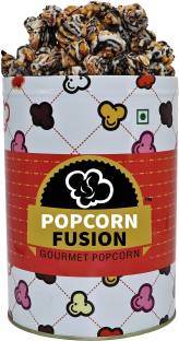Popcorn Fusion Nutty Double Chocolate Caramel Popcorn TIN-410g Chocolate Popcorn