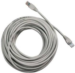 techut LAN Cable 20 m 20 Meters CAT 6 Ethernet Cable Lan Network CAT6 Internet Modem RJ45 Patch Cord