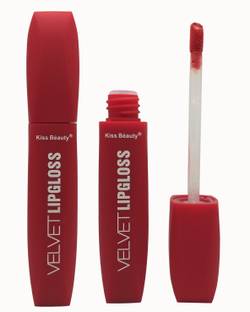 Kiss Beauty Velvet Liquid Lipstick Lipgloss AS11