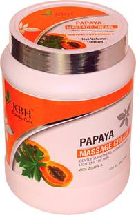 kbh Papaya Massage Cream 1Kg with Vitamin E