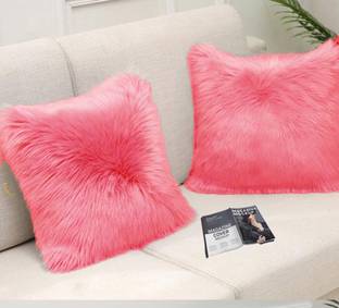 PICKKART Microfibre Cushion Pack of 2 Solid