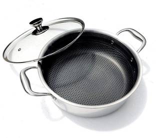 UPC Flat Pan 28 cm diameter with Lid 1 L capacity