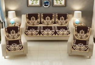 RV Decor Cotton Abstract 3+2 Seater Sofa Cover