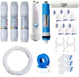 AquaDart Universal Ro Service Kit and Combo for All Ro Water Purifiers Solid Filter Cartridge