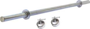 L'AVENIR FITNESS 3ft STRAIGHT ROD for Biceps & Triceps Exercises (Best for Home Use) Weight Lifting Bar