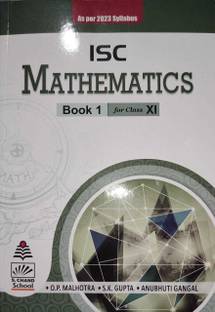 S. Chand's ISC Mathematics for Class - 11 (2022 - 23 Syllabus)