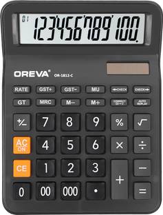 OREVA OR 1812 C[DARK GREY] OR 1812 C [DARK GREY] Financial  Calculator