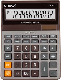 OREVA OR 2112 C [D.BROWN SILVER] OR 2112 C [D.BROWN SILVER] Financial  Calculator