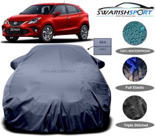 Swarish Car Cover For Toyota Glanza (With Mirror Pockets)