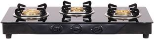 WONDERCHEF GLORY GLASS COOKTOP 3 BURNER Glass Manual Gas Stove