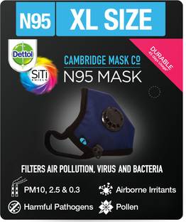 Dettol Anti Virus N95 mask Cambridge 95BLXL Surgical Mask