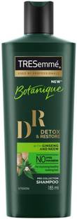TRESemme Detox & Restore Shampoo- No Parabens, No Dyes